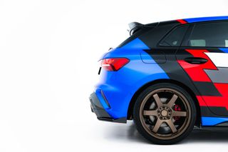 Prepreg Carbon Fiber Πίσω Πλευρικοί Splitters Audi RS3 Sportback 8Y Facelift-thumb-2
