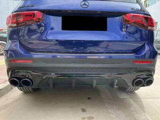 Σπόϊλερ πίσω προφυλακτήρα Black κατάλληλο για MERCEDES GLB (X247) (2020-On) AMG-Line ΜΕ ΜΠΟΥΚΕΣ