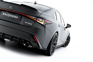 Street Pro Πίσω Πλευρικοί Splitters Lexus IS 500 Mk3 Facelift 2 (XE30)