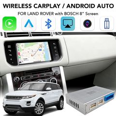 DIGITAL IQ LR 715F CPA (WIRELESS CARPLAY / ANDROID AUTO BOX with 2 CAMERA IN for JAGUAR - LAND ROVER mod. 2016-2019 with BOSCH 8