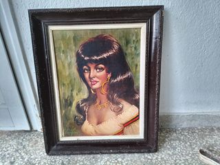 Vintage Πίνακας "Gypsy Lady" (Τσιγγάνα)