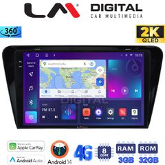 LM Digital - LM ZD8279 GPS Οθόνη OEM Multimedia Αυτοκινήτου για SKODA OCTAVIA 7 2013> 2020 (CarPlay/AndroidAuto/BT/GPS/WIFI/GPRS)