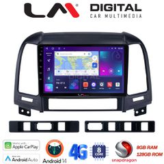 LM Digital - LM ZT8239 GPS Οθόνη OEM Multimedia Αυτοκινήτου για Hyundai SantaFe 2006 > 2013 (CarPlay/AndroidAuto/BT/GPS/WIFI/GPRS)