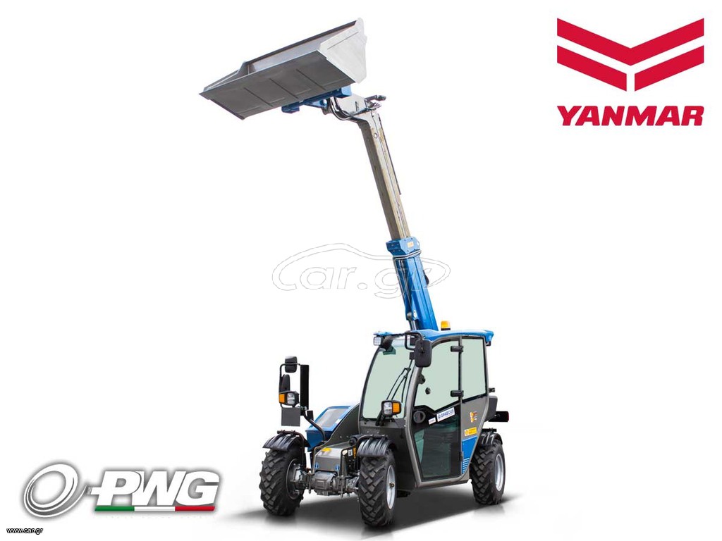Τηλεσκοπικοί Φορτωτές Graecus 2026 T13.4 Cab A/C Yanmar Τηλεσκοπικό ανυψωτικό περονοφόρο 4×4
