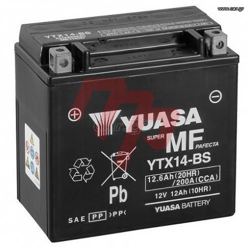 ΜΠΑΤΑΡΙΑ YTX14-BS YUASA
