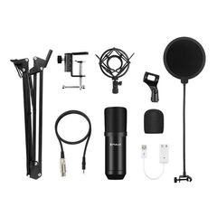 Condenser microphone Puluz PU612B Studio Broadcast-thumb-2