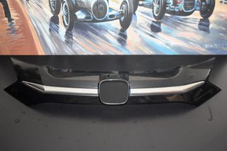 Honda HR-V (2015-2018) Γνήσια Εμπρός Μάσκα (Γρίλια) Προφυλακτήρα  Μαύρη Γυαλιστερή / Χρώμιο – Άριστη