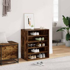 vidaXL Παπουτσοθήκη Γκρι Sonoma 60x35x70 εκ. από Επεξεργασμένο Ξύλο