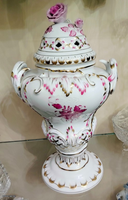 Βάζο Herend Hungary "Apponyi Pink