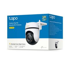 Κάμερα TP-Link Tapo C530WS Wi-Fi Outdoor Pan/Tilt Security 3K 5MP, Night Vision, White EU