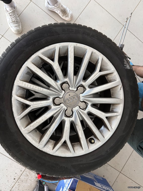ΖΑΝΤΕΣ AUDI 5x112 16αρες (7x16 ET40) ΚΑΙ ΕΛΑΣΤΙΚΑ SAILUN ΧΕΙΜΕΡΙΝΑ 205/55R16