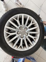 ΖΑΝΤΕΣ AUDI 5x112 16αρες (7x16 ET40) ΚΑΙ ΕΛΑΣΤΙΚΑ SAILUN ΧΕΙΜΕΡΙΝΑ 205/55R16