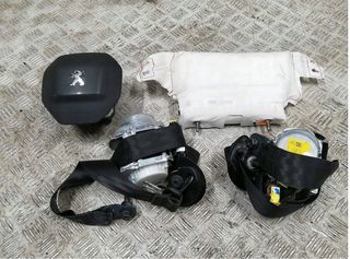 AIRBAG αερόσακοι ζωνες σετ PEUGEOT RIFTER PARTNER IV