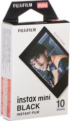 Fujifilm Color Instax Mini Instant Φιλμ (10 Exposures) Black