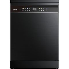 Πλυντήριο Πιάτων Eλεύθερο Finlux DFX615BL για 15 Σερβίτσια, Π60εκ, B, Mαύρο