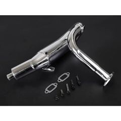 Rovan BLT Hybrid SC Truck Chrome Steel High Performance Tuned Pipe with Muffler