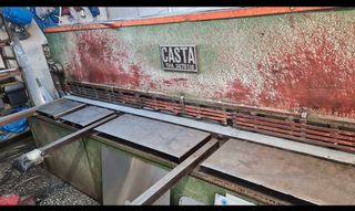 Υδραυλική Ψαλίδα Λαμαρίνας CASTA και Στραντζόπρεσα Υδραυλική CASTA (Πακέτο)