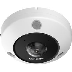 Hikvision DS-2CD6365G1-IVS(1.16MM) 6MP Fisheye 360° IP Κάμερα Ασφαλείας με IR & PoE