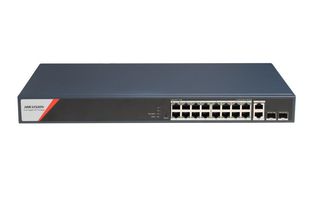 Hikvision DS-3E1520HP-SI-16P2T2F Switch PoE Hikvision 16-Port, 230W, Gigabit, Managed