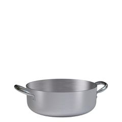 Χύτρα Αλουμινίου Ρηχή 16.6 Lt, με ανοξείδωτες λαβές, Φ40x14cm, (4mm),