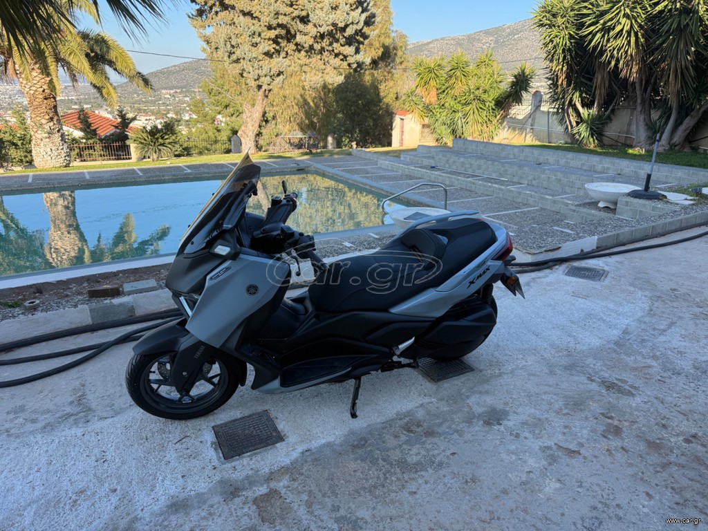 Yamaha XMAX 300 Tech Max 2025 ΜΕ ΑΝΑΛΥΣΗ ΦΠΑ New Nardo Grey /Ηλεκτρικο ανεμοθωρακα