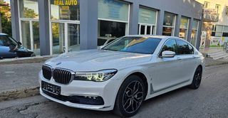 Bmw 740 2016 ΛΕΥΚΟ ΜΕΤΑΛΛΙΚΟ - LED - SOFT CLOSE - 0€ ΤΕΛΗ-FULL EXTRA !!!