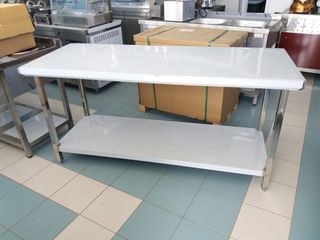 τραπεζι λυομενο ινοχ διασταση 180χ70χ87