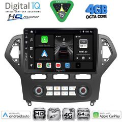 DIGITAL IQ BXK 19162_CPAA CLIMA (10inc) MULTIMEDIA TABLET for FORD MONDEO mod. 2007-2011 | Pancarshop