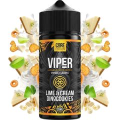 Viper Golden Owl Lime & Cream Dinocookies Core Edition 20ml/120ml Flavorshot