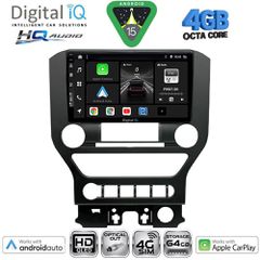 DIGITAL IQ BXK 19166_CPAA 4BUT (9inc) MULTIMEDIA TABLET for FORD MUSTANG mod. 2015-2020 | Pancarshop