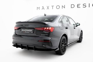 Street Pro Πίσω Diffuser + Flaps Audi A3 Sedan 8Y