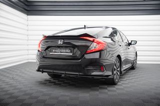 Street Pro Πίσω Σπόιλερ + Flaps Honda Civic Mk10