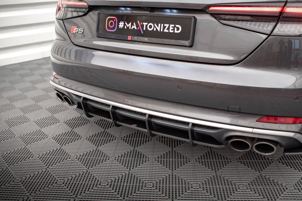 Street Pro Πίσω Diffuser Audi S5 Coupe / Sportback F5