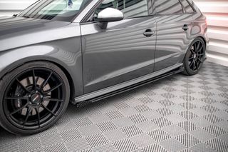 Street Pro Μαρσπιέ + Flaps Audi S3 / A3 S-Line Sportback 8V Facelift