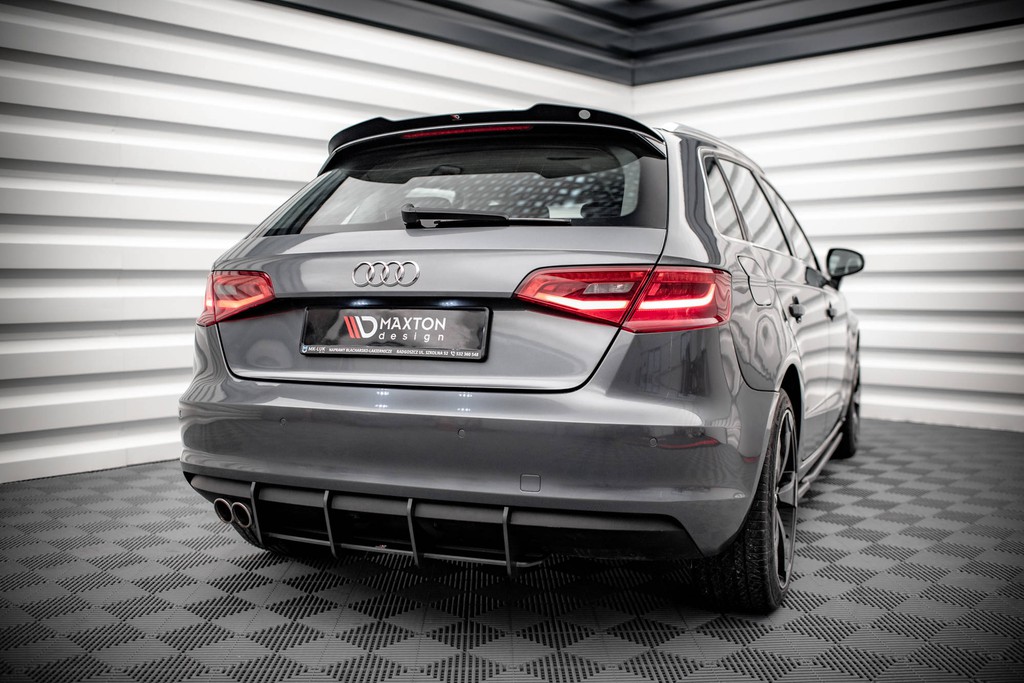 Street Pro Πίσω Diffuser Audi A3 Sportback 8V