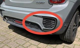 MINI COOPER JCW F56/55/57 ΑΥΤΟΚΟΛΛΗΤΑ ΜΑΥΡΑ ΓΝΗΣΙΑ ΓΙΑ ΠΡΟΦΥΛΑΚΤΗΡΕΣ ΣΕΤ 14-21-thumb-1