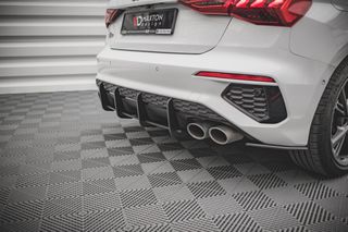 Street Pro Πίσω Diffuser Audi S3 Sportback 8Y-thumb-1