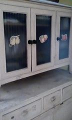 ΠΑΛΙΟ ΞΥΛΙΝΟ ΕΠΙΠΛΟ ΜΑΣΙΦ ΠΙΑΤΟΘΗΚΗ-ΝΤΟΥΛΑΠΙΑ ΚΟΥΖΙΝΑΣ TOY 1956