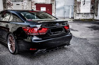 Πίσω Σπόιλερ (with vertical bars) Leuxs LS Mk4 Facelift