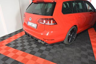 REAR SIDE SPLITTERS V.1 VW GOLF 7 R VARIANT FACELIFT-thumb-1