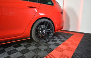 REAR SIDE SPLITTERS V.2 VW GOLF 7 R VARIANT FACELIFT-thumb-1