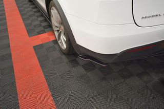 REAR SIDE SPLITTERS V.2 TESLA MODEL X-thumb-1