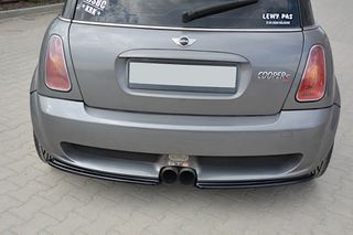 REAR SIDE SPLITTERS MINI R53 COOPER S JCW