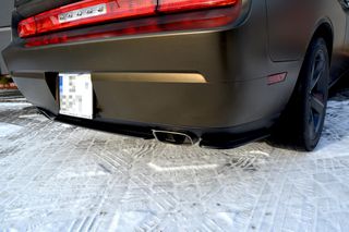 REAR SIDE SPLITTERS DODGE CHALLENGER MK3. PHASE-I SRT8 COUPE-thumb-1