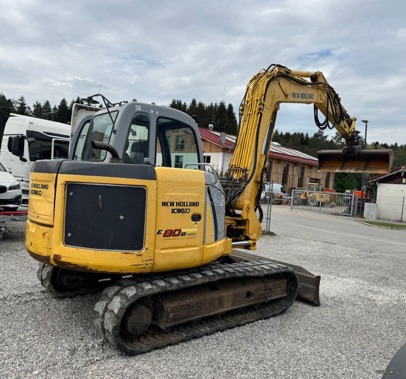 Εκσκαφέας Με Ερπύστριες Kobelco 2010 E80 BM