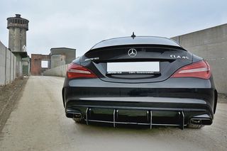 Πίσω Diffuser V.2 Mercedes CLA A45 AMG C117 Facelift-thumb-1