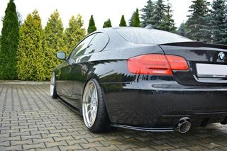 REAR SIDE SPLITTERS for BMW 3 E92 M-PACK FACELIFT-thumb-1