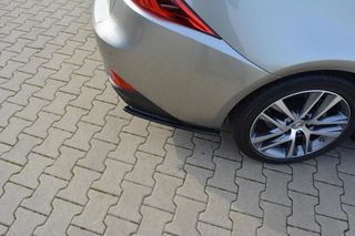 REAR SIDE SPLITTERS Lexus IS Mk3 Facelift T-thumb-1