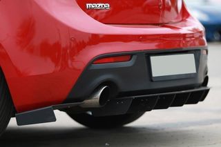 REAR DIFFUSER MAZDA 3 MK2 MPS-thumb-1