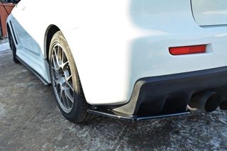 REAR SIDE SPLITTERS Mitsubishi Lancer Evo X